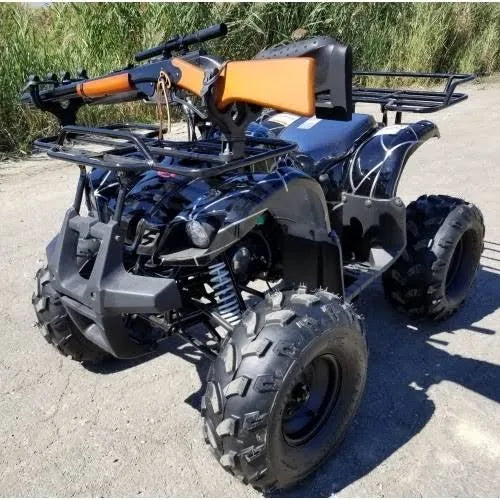 125cc Hunters Edition Four Wheeler Coolster 125cc Fully Automatic Mid Size ATV Four Wheeler w/ Large 19
